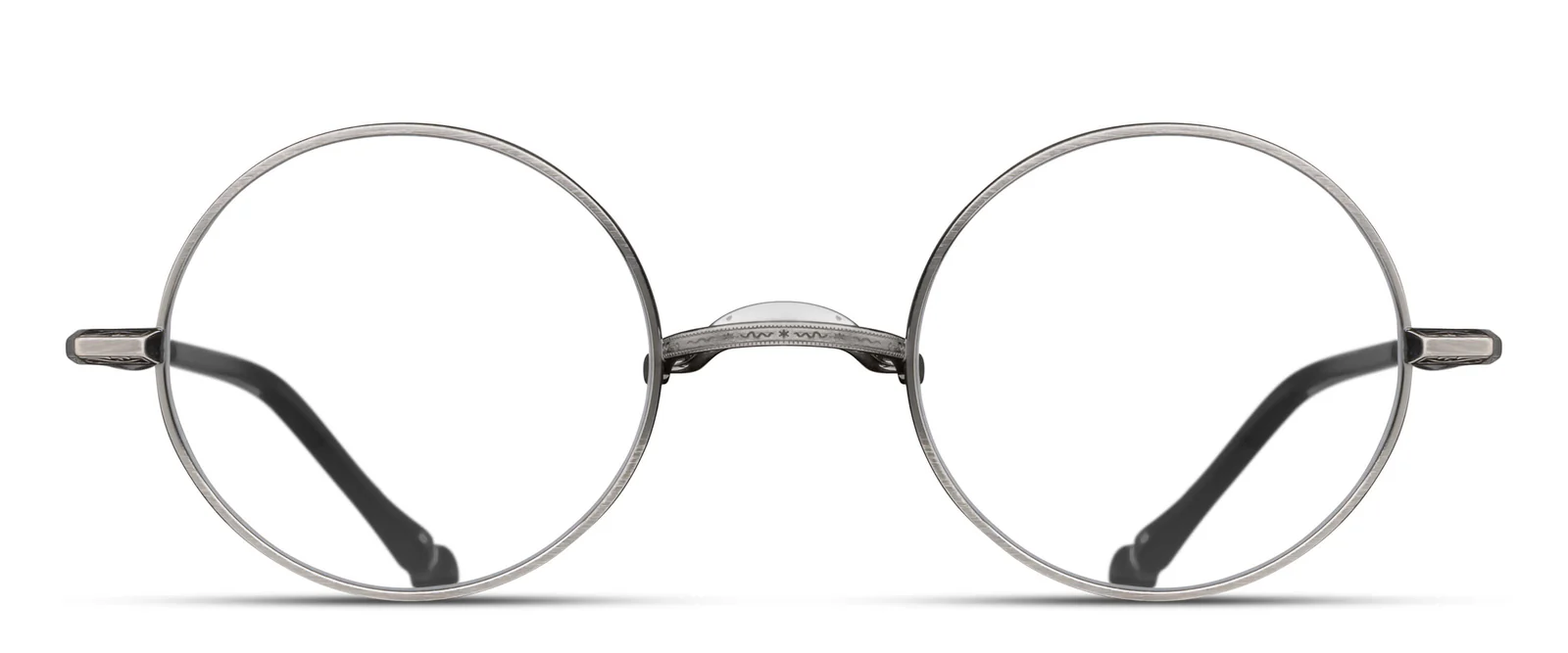 Matsuda M3131 — Antique Silver Front